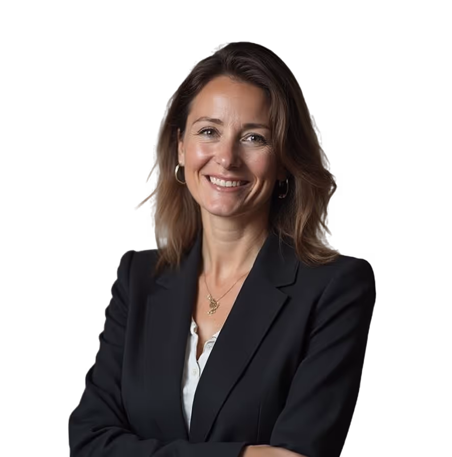 Woman smiling