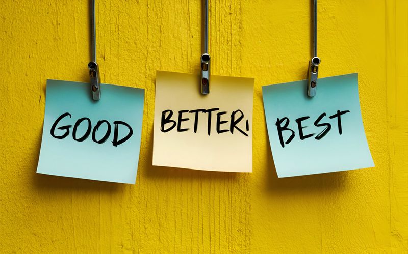 The Good, Better, Best Approach to Pricing