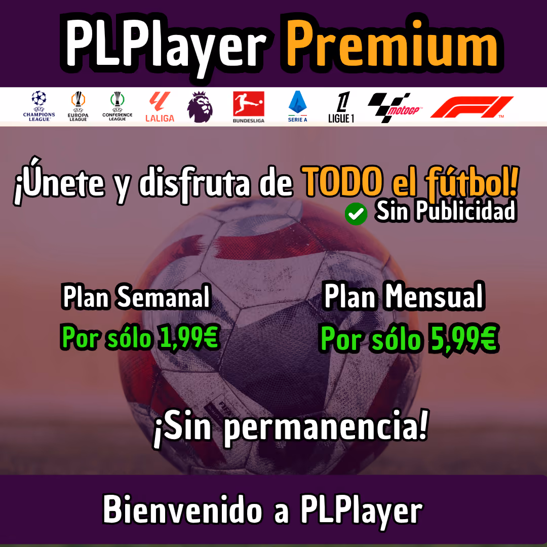 Suscríbete a PLPlayer Premium sin publicidad