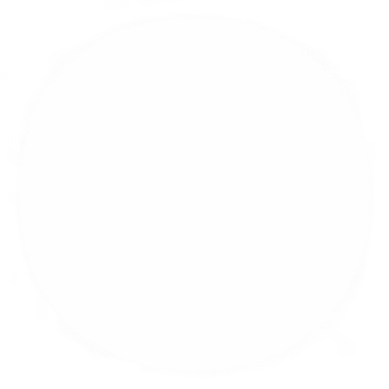 A blurred white circle