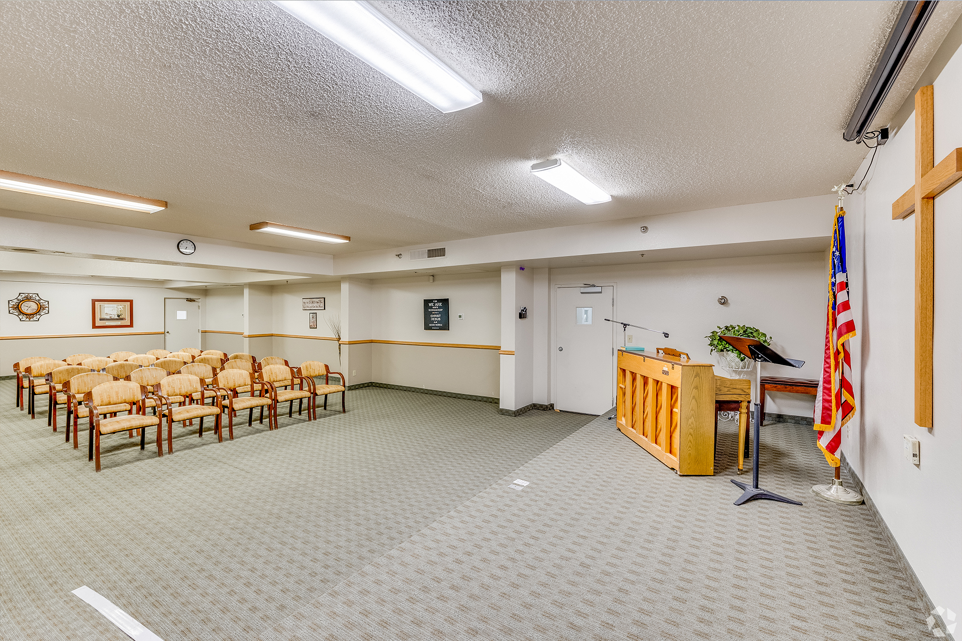 Chapel and shared gathering room — view 1 at LifeStream at Glendale.