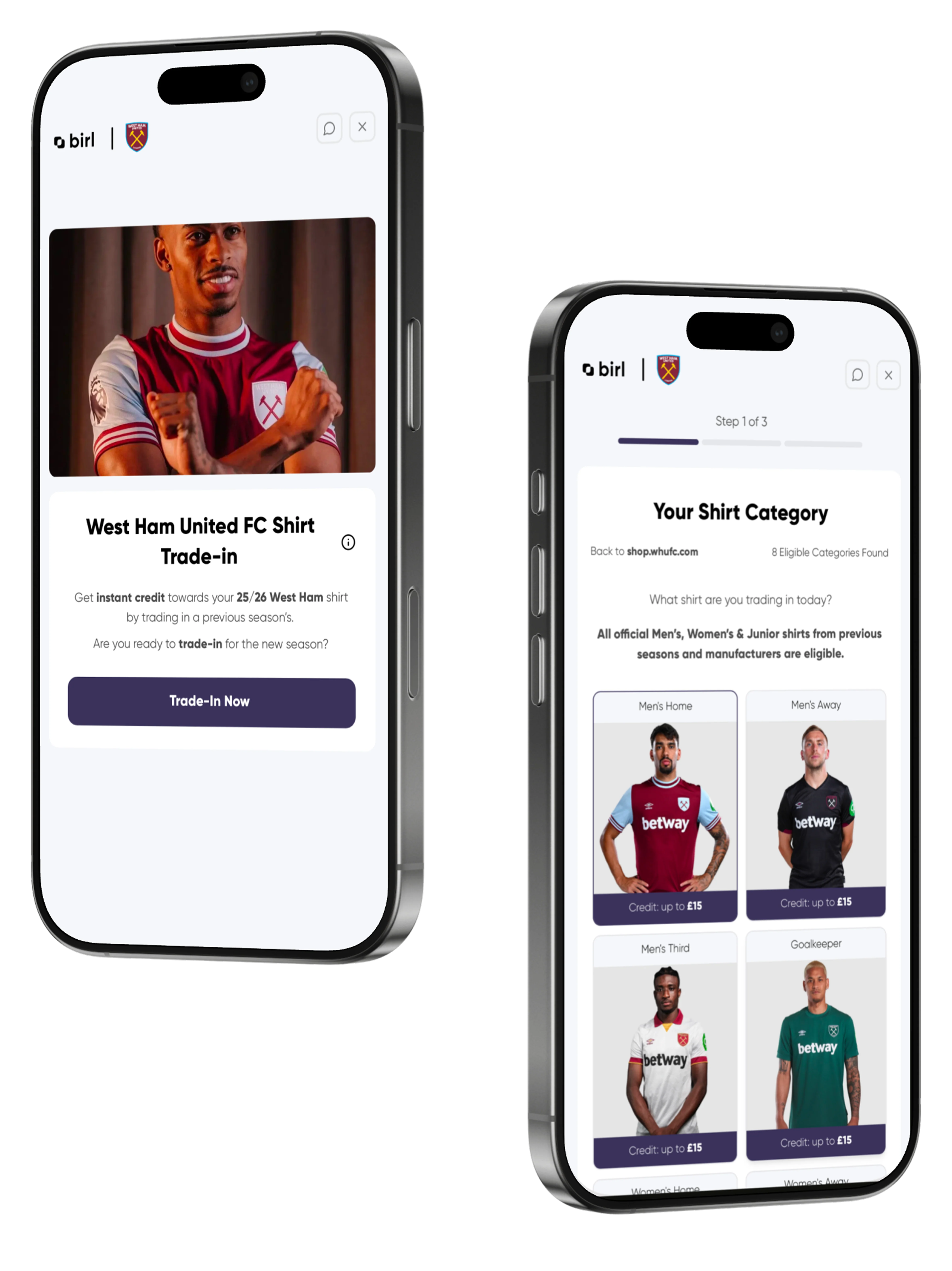 iPhone 16 Pro mockup shot of the Birl App in use