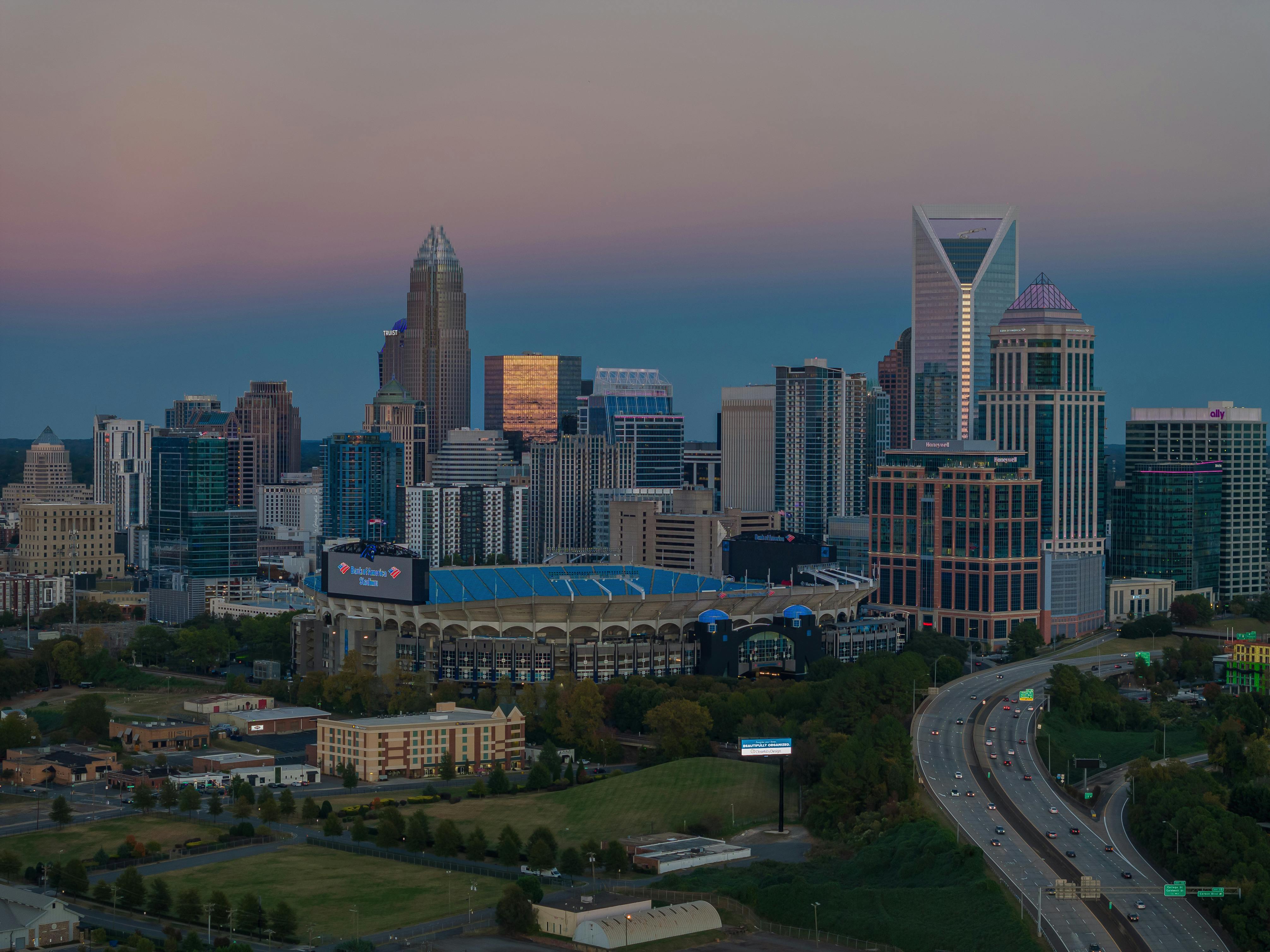cityscape Charlotte, North Carolina