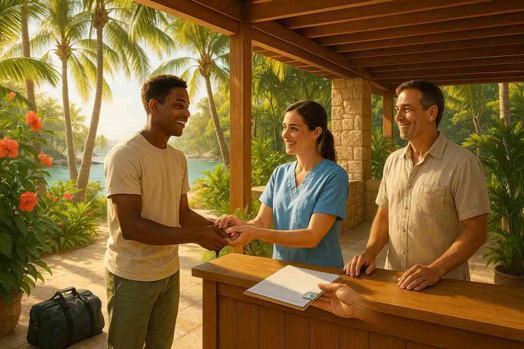 What is the Admission Checklist for RECO Island Residents?