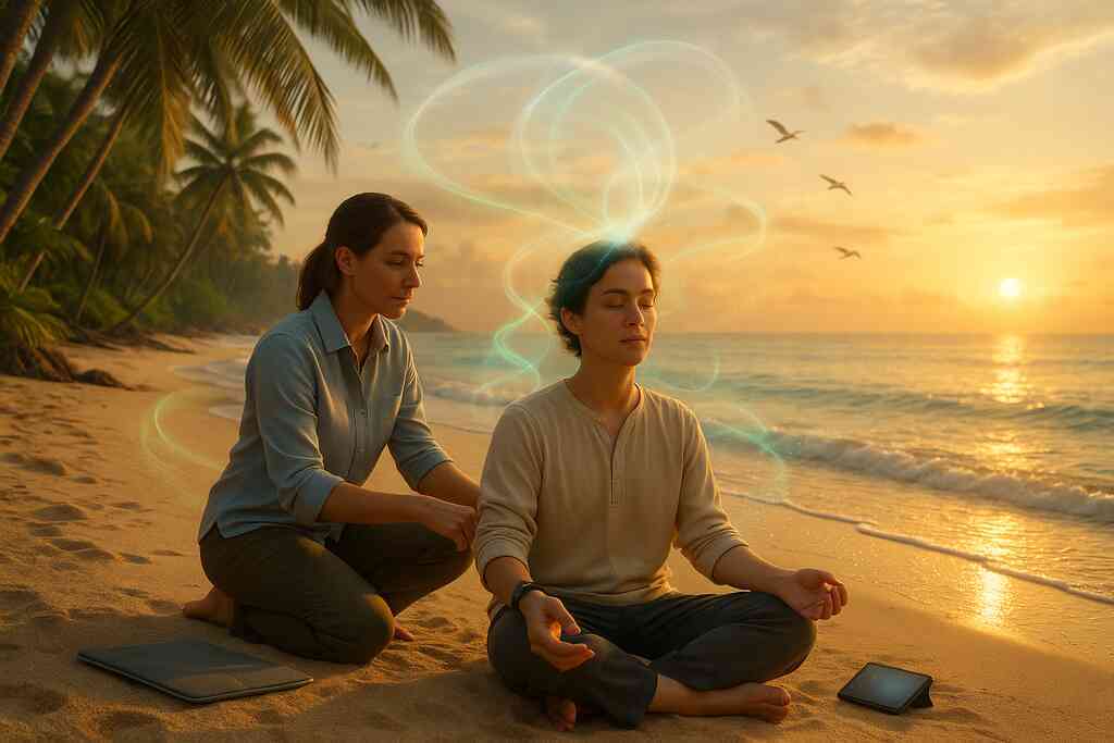 How Does RECO Island Integrate Virtual Reality for Recovery?