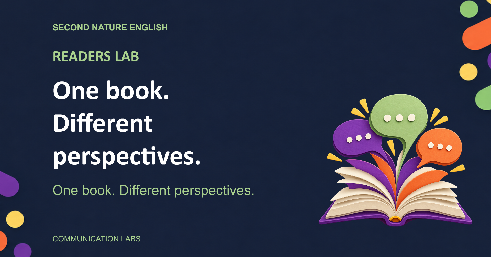 Readers Lab: one book, different perspectives