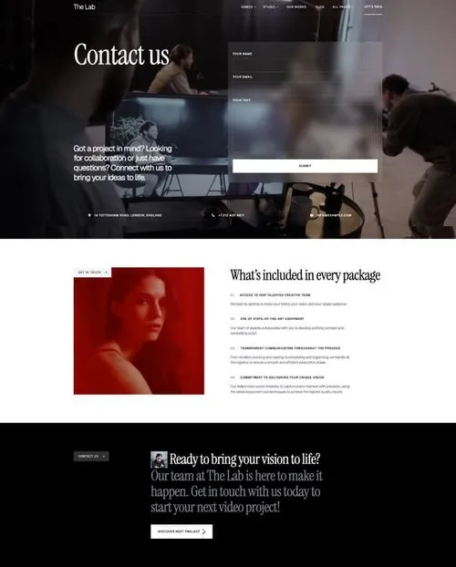 Page screen