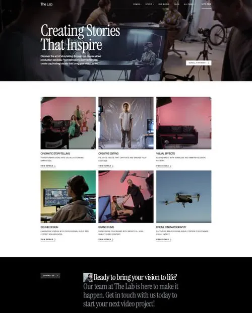 Page screen