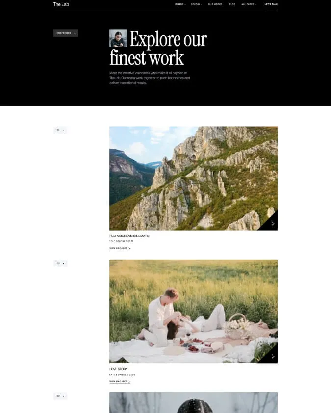 Page screen