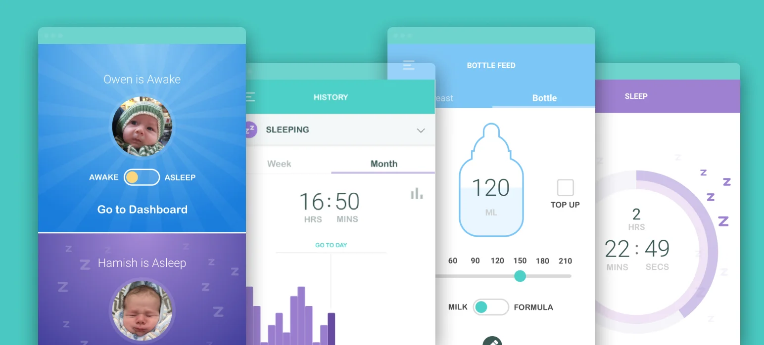 'MyBub' Baby Activity Tracking Application
