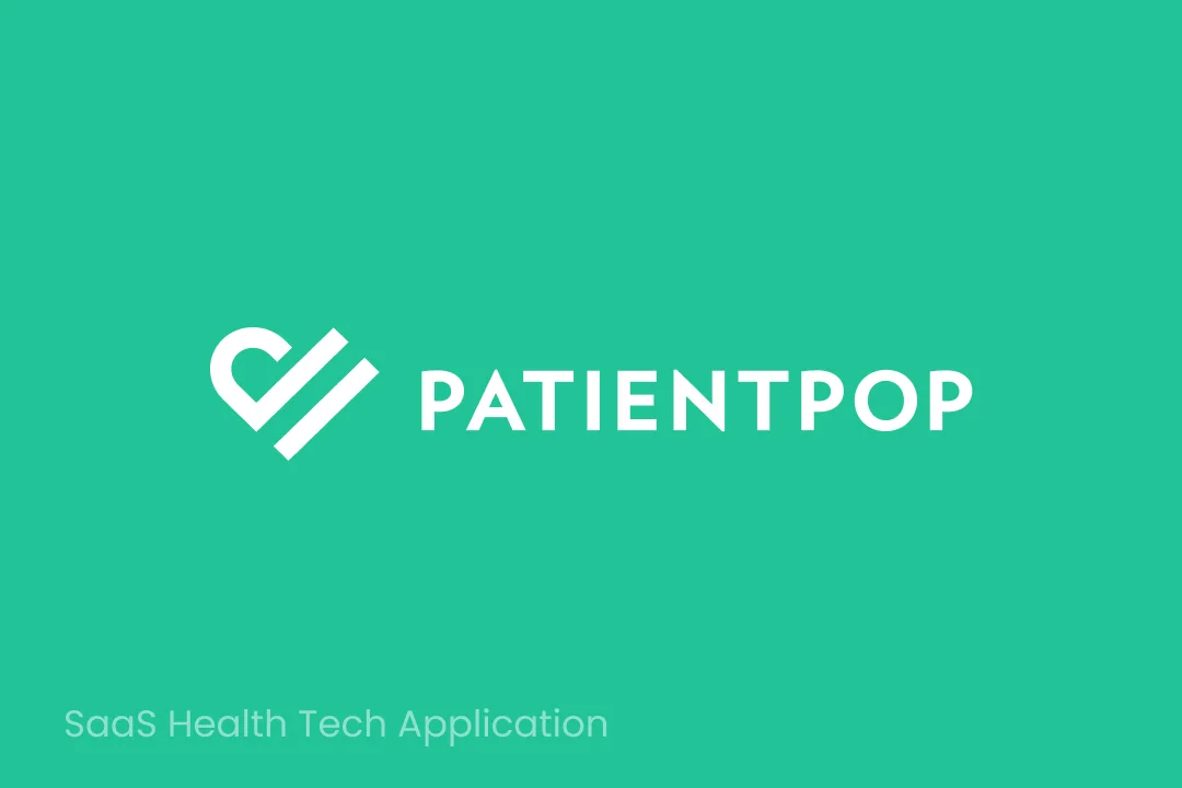 PatientPop healthcare SaaS application case study thumbnail