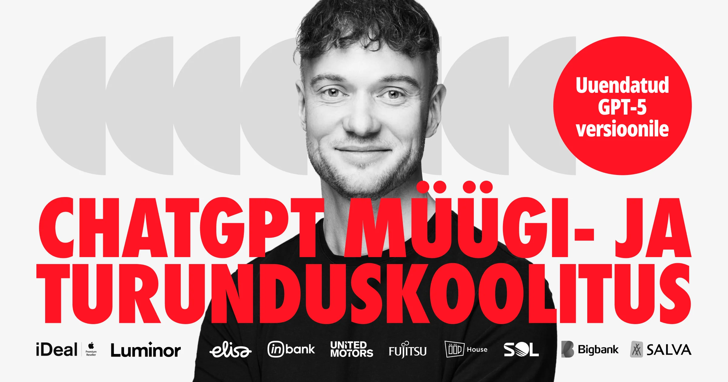 ChatGPT müügi- ja turunduskoolitus