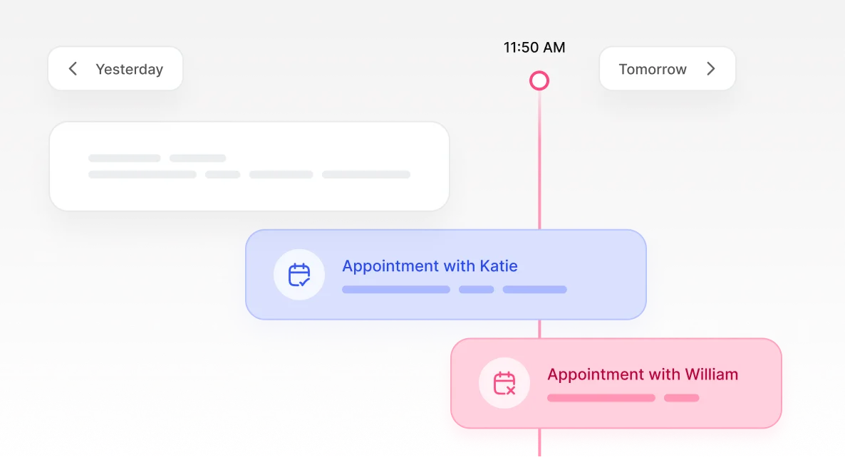 Advanced booking funnel