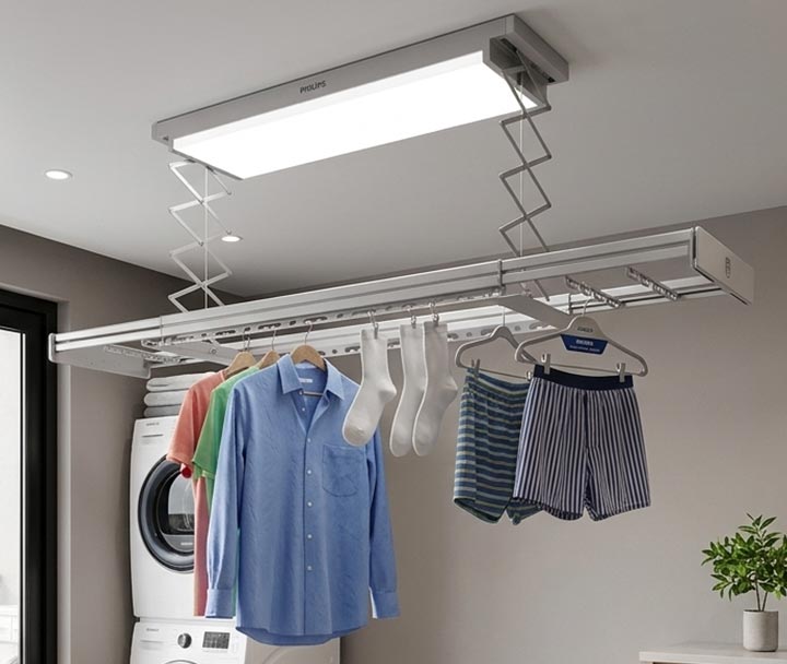 PHILIPS 飛利浦 智能晾衣架 SDR605｜專業安裝到府服務