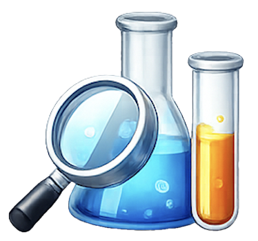 Rigor científico - Icono de laboratorio