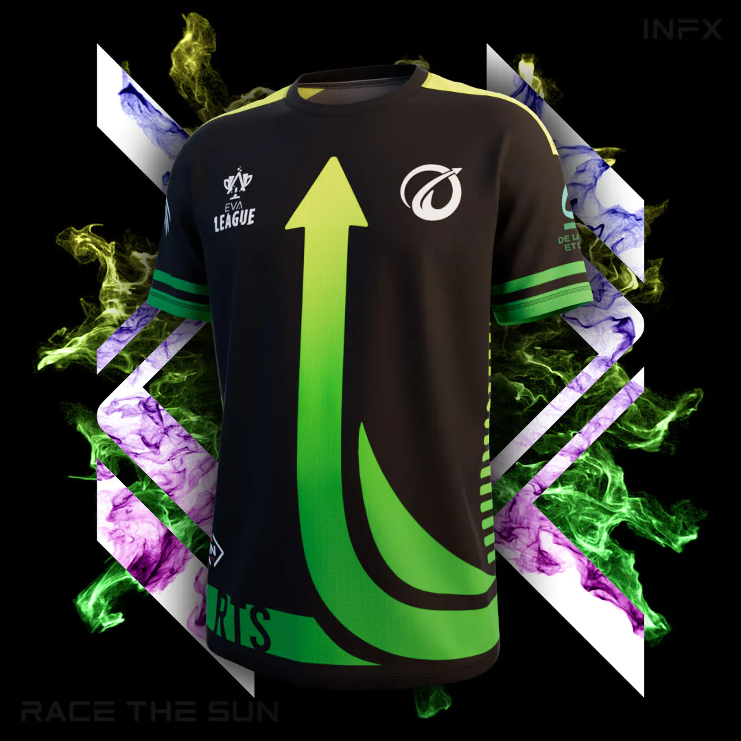 Maillot esport de la team RTS