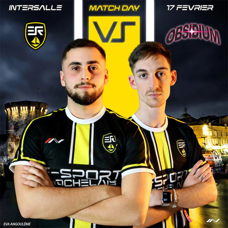 Image communication réseau Matchday ESR vs Obsidium