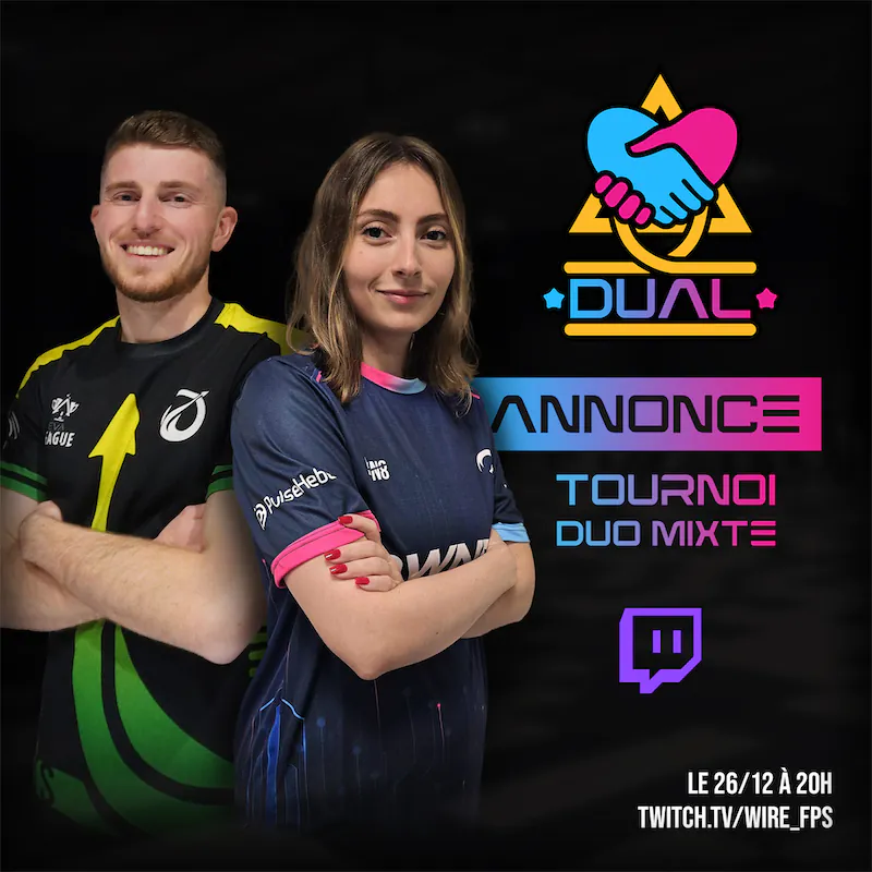 Image d'annonce réseau du tournoi de la Dual Cup