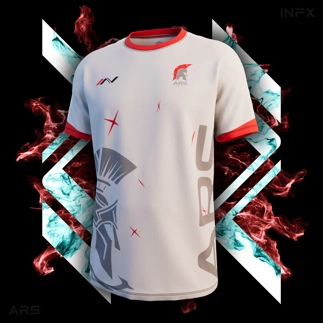 Maillot esport de la team ARS Blanc