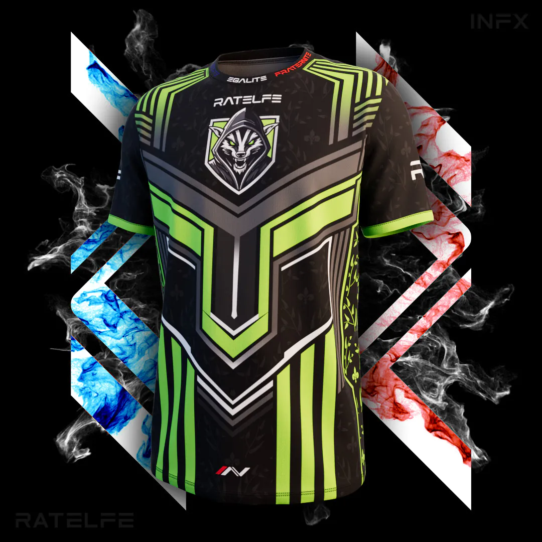 Maillot esport de la team RATELFE