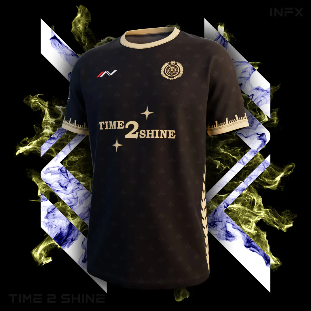 Maillot esport de la team Time 2 Shine