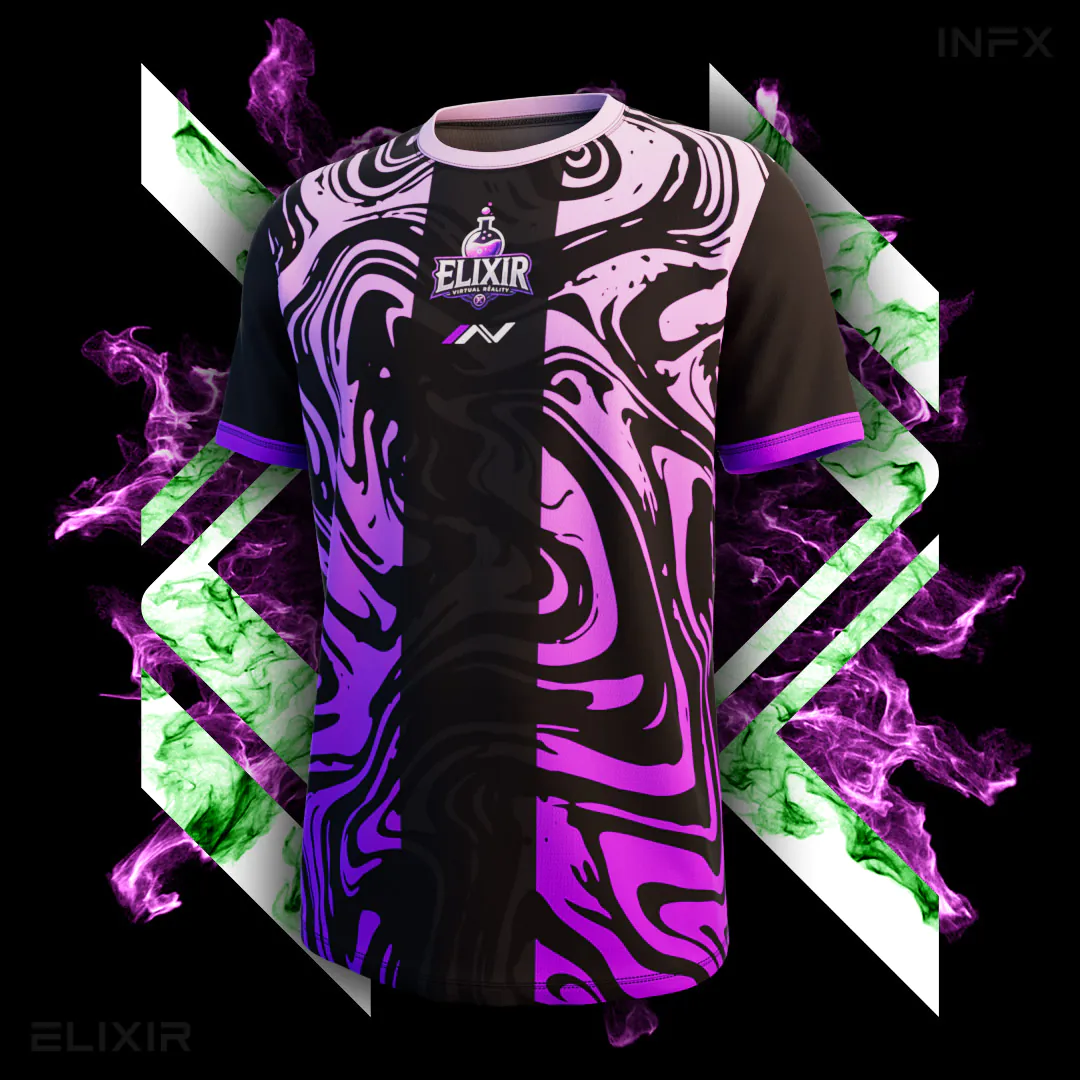 Maillot esport de la team Elixir
