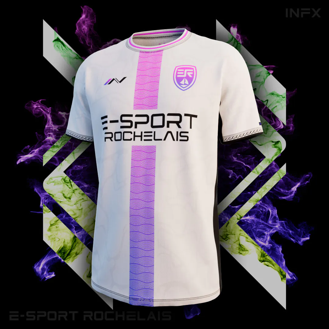 Maillot esport personnalisé de la team ESR 2026