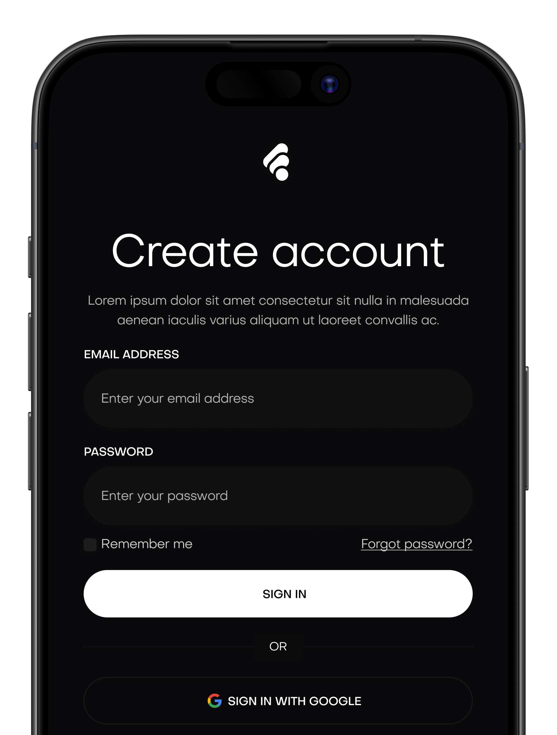 Create Account - Creditflow Webflow Template | BRIX Templates