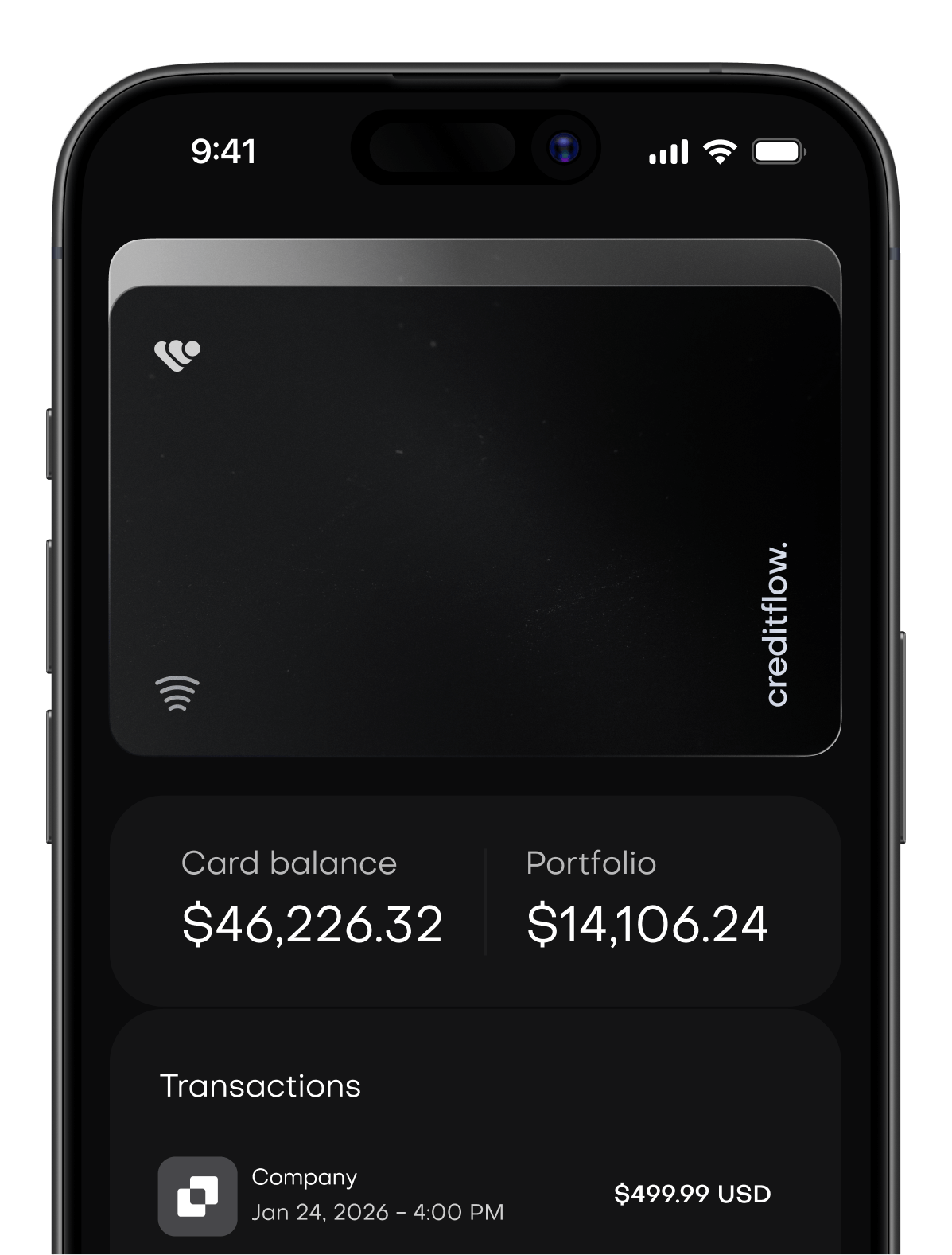Get Your Card - Creditflow Webflow Template | BRIX Templates