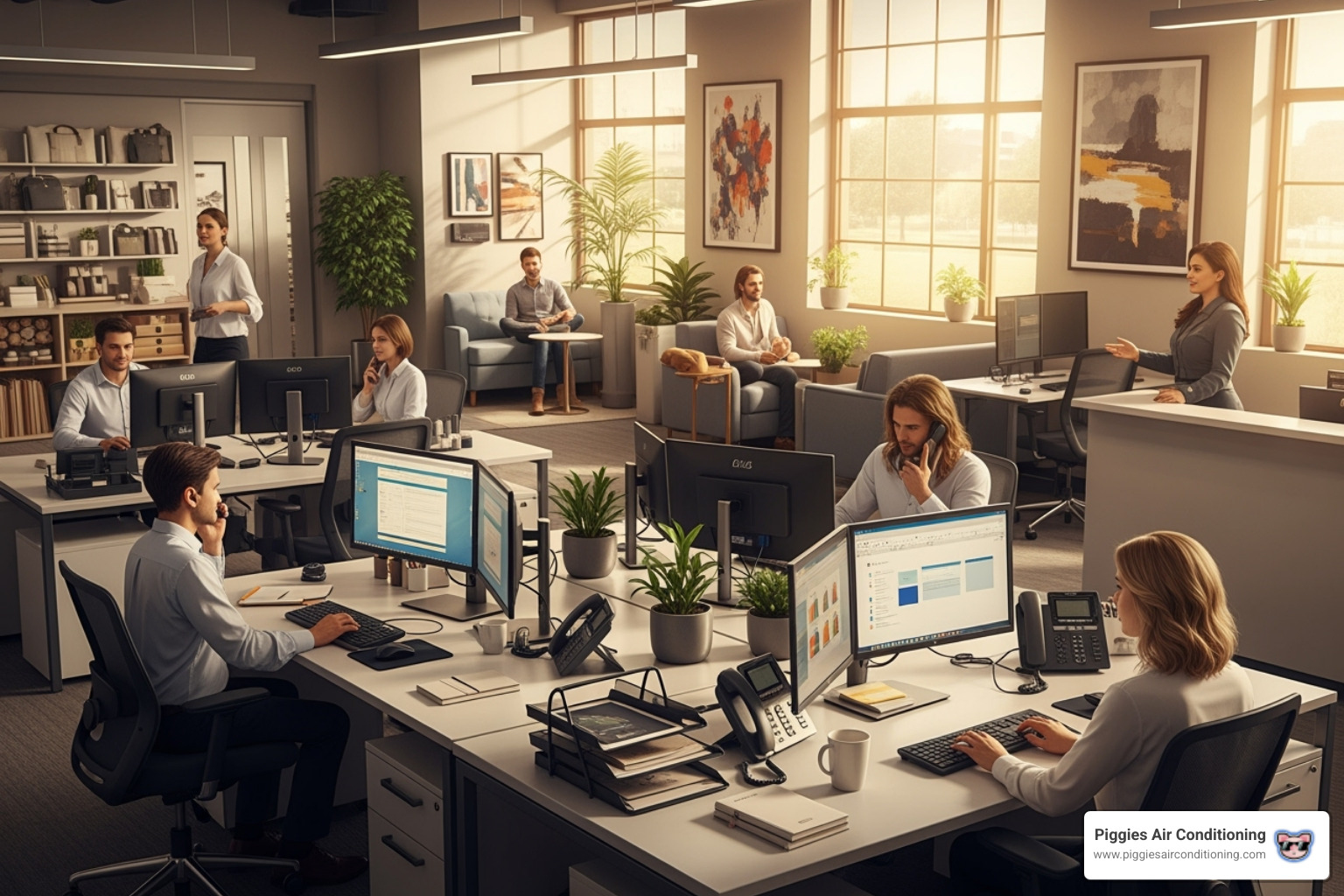 comfortable busy retail office interior - commercial hvac west covina ca comfortable busy retail office interior - commercial hvac west covina ca