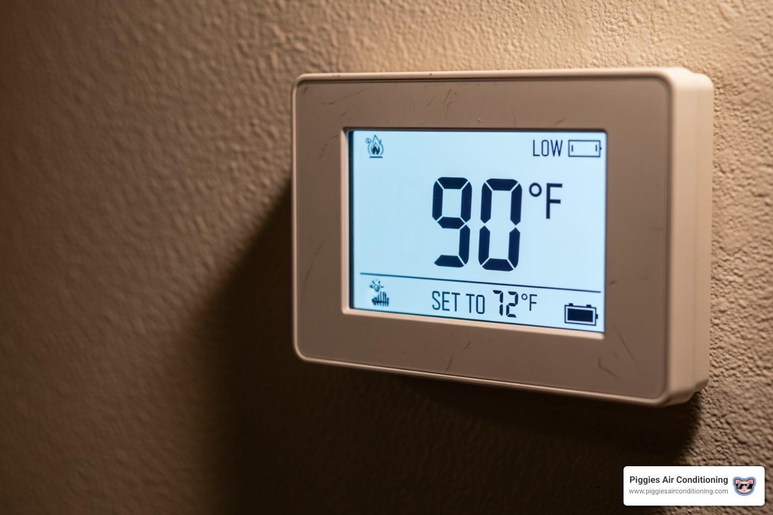 thermostat showing high temperature - ac tune up baldwin park thermostat showing high temperature - ac tune up baldwin park