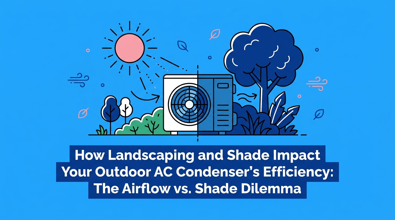 How Landscaping and Shade Impact Your Outdoor AC Condenser's Efficiency