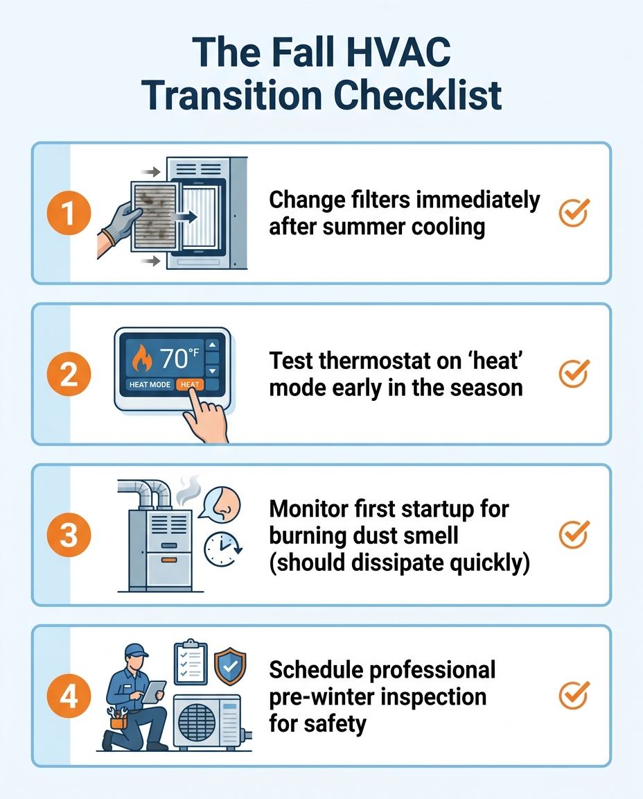 The Fall HVAC Transition Checklist