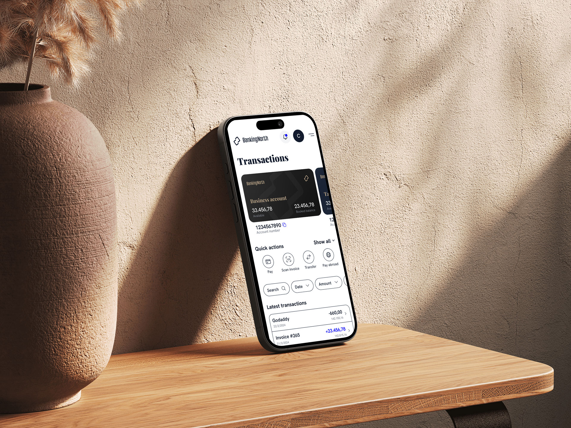 BankingNorth website design screenshot 1 of 13
