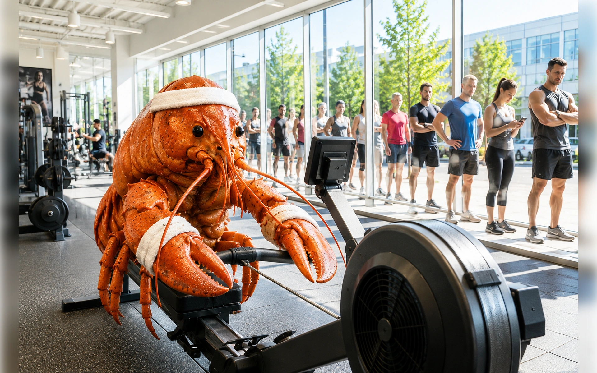 Open-Claw Agent Fitnessstudio