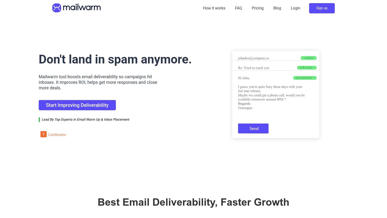 Mailwarm