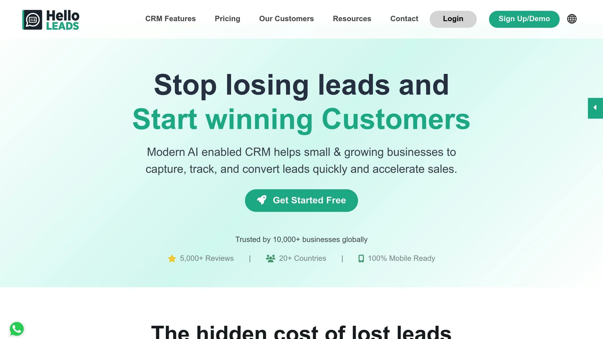 HelloLeads CRM