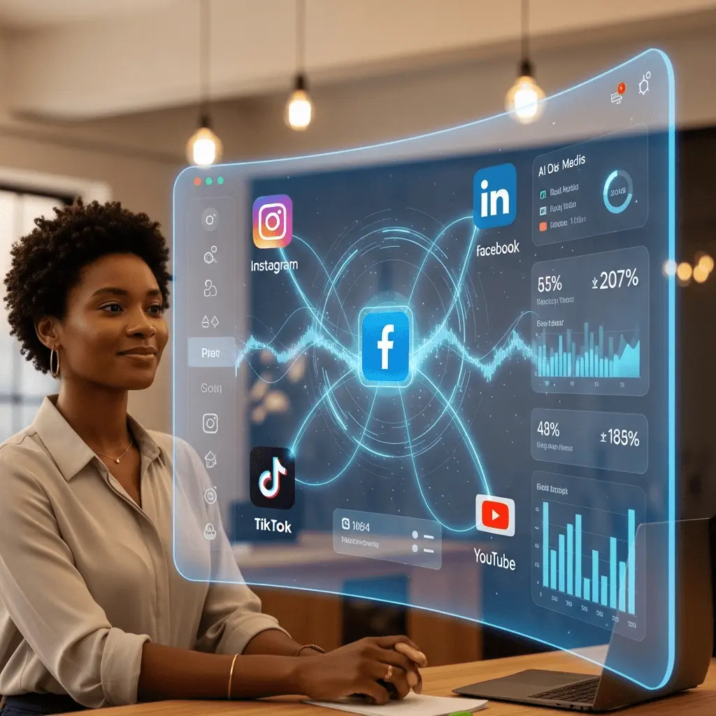 Comment les petites entreprises économisent plus de 20 heures par semaine grâce aux outils d'IA pour les médias sociaux (2025)
