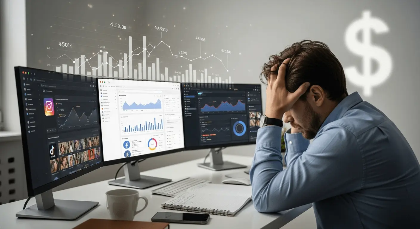 L'épuisement du ROI : Pourquoi 73% des petites entreprises abandonnent les médias sociaux ?