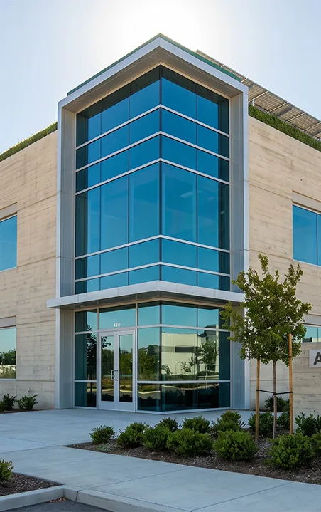 Commercial office building served by Spidexx