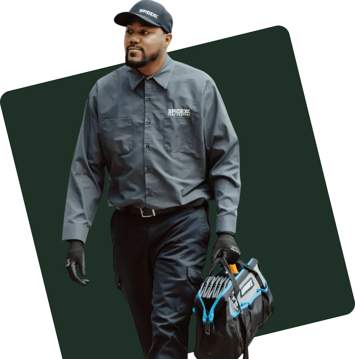 A Spidexx technician