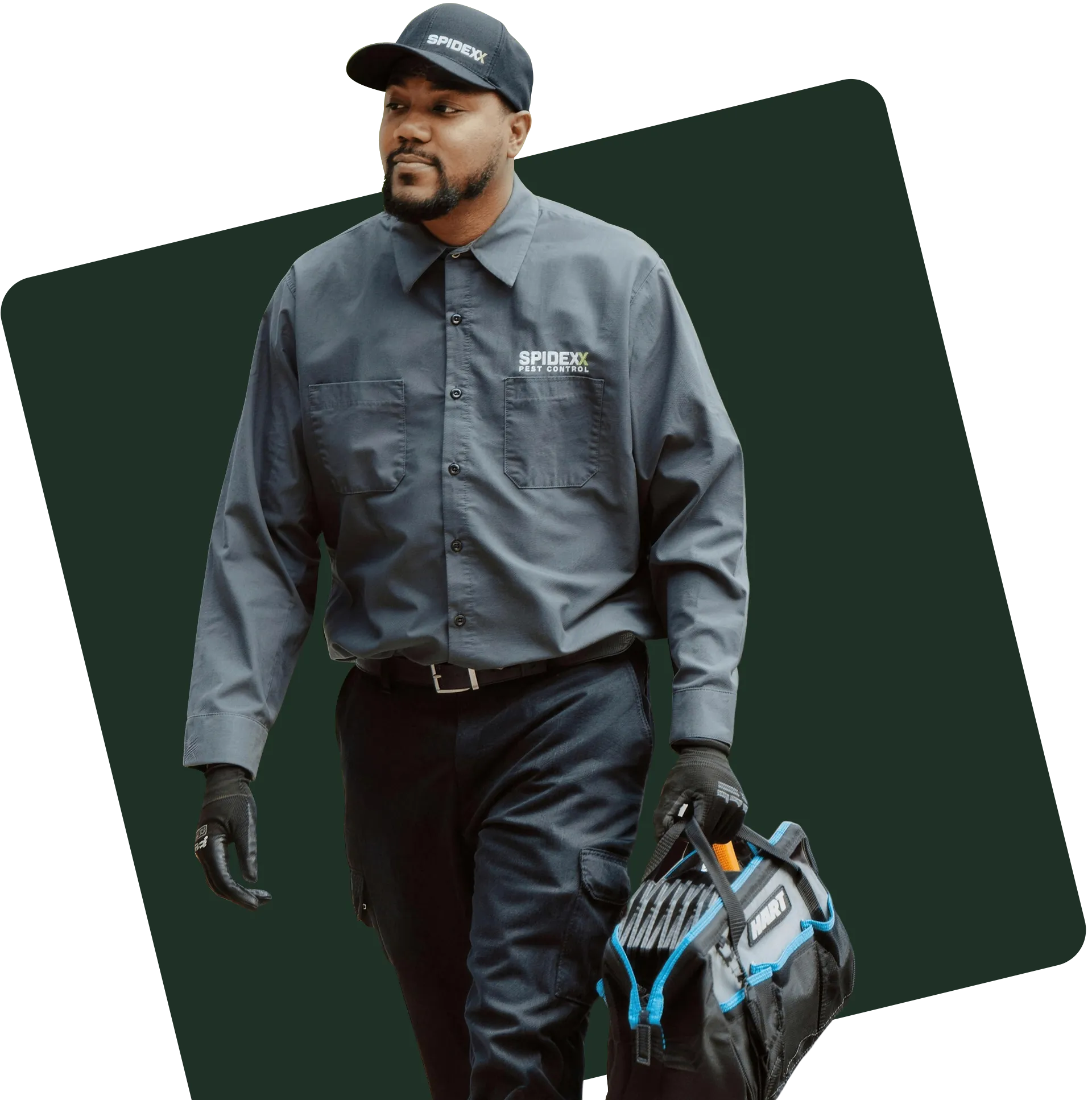 A Spidexx technician