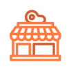 Animated picture of shop