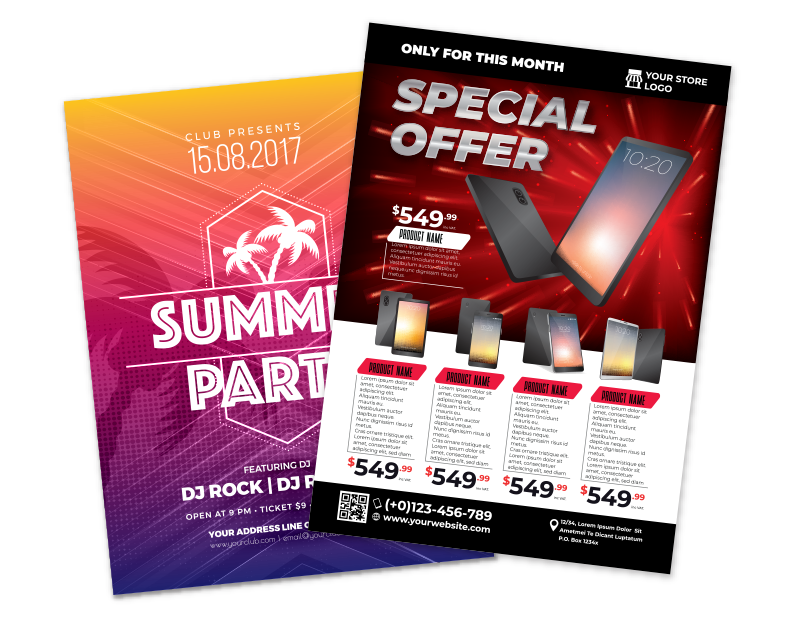 Marketing materials service