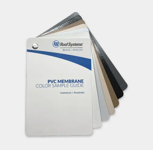 IB PVC color samples.
