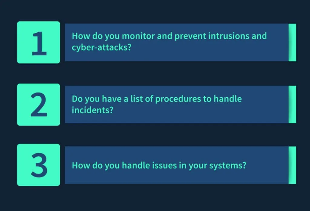 Security controls Questions