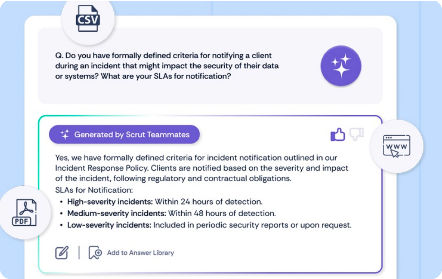 AI-POWERED QUESTIONNAIRE AUTOFILL