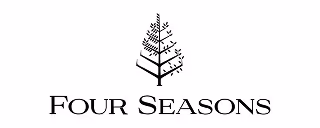 Logo Four Seasons s abstraktním stromem.