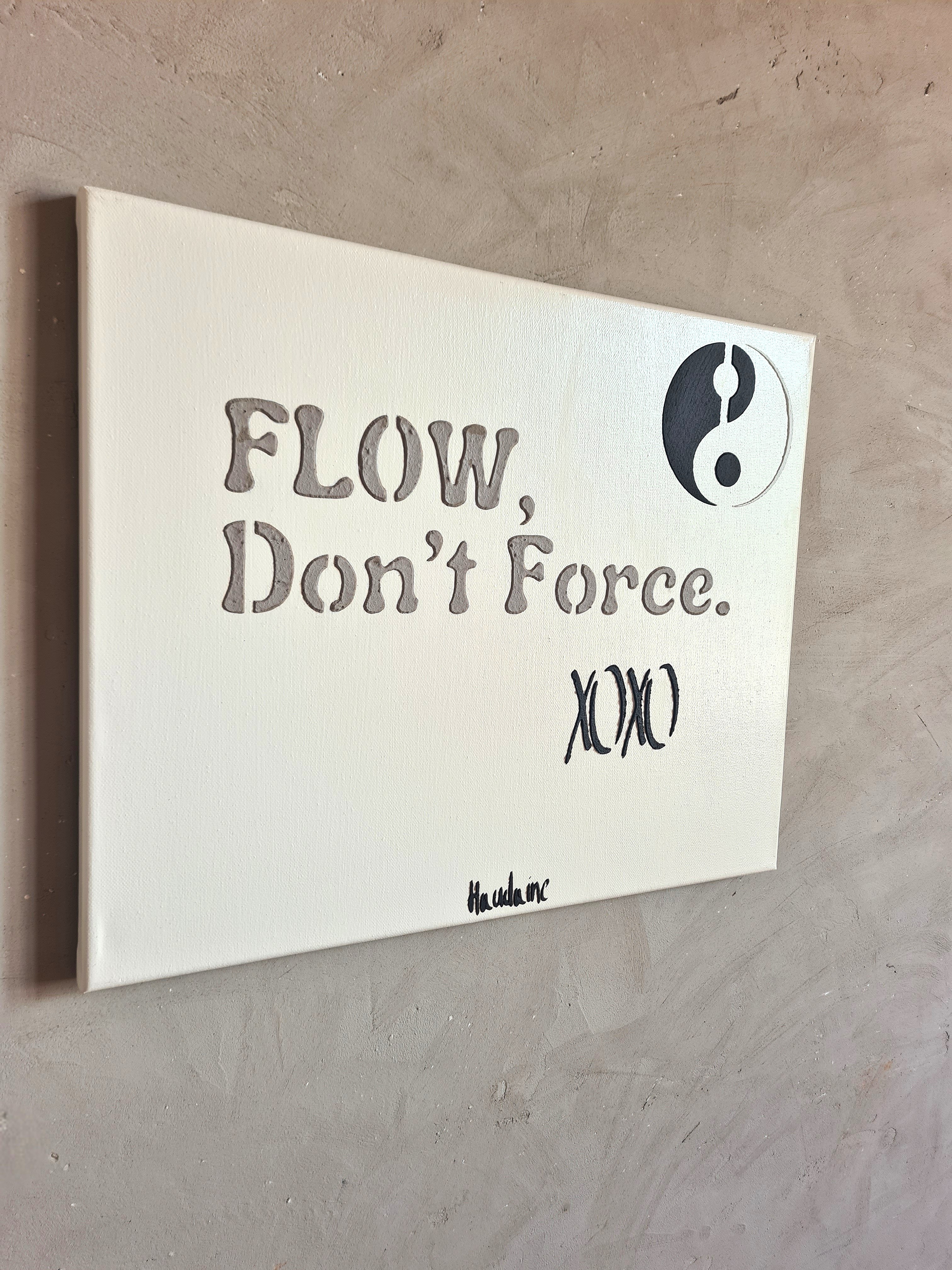 FLOW DON'T FORCE YIN & YANG