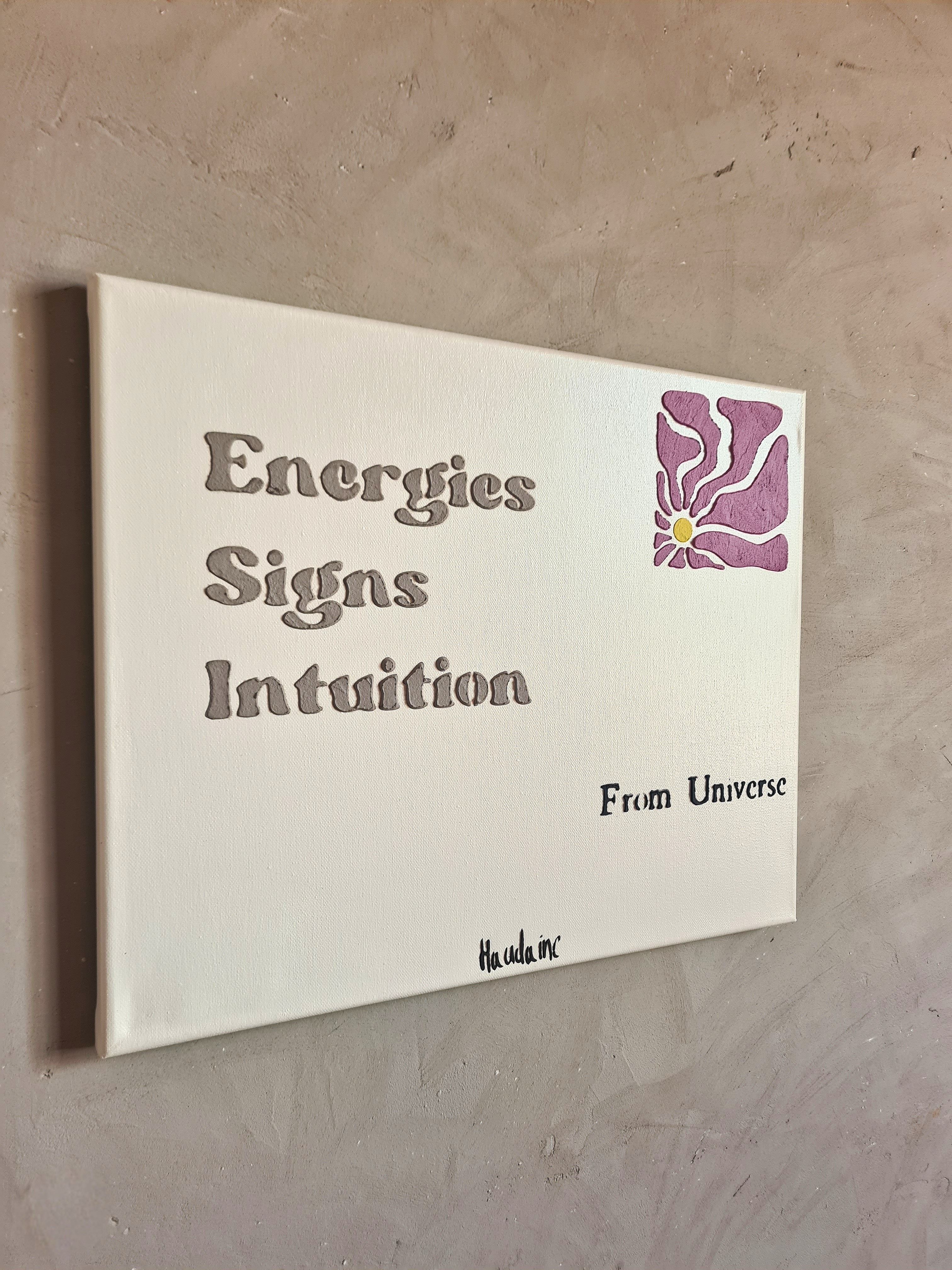 ENERGIES SINGS INTUITION POST CARD